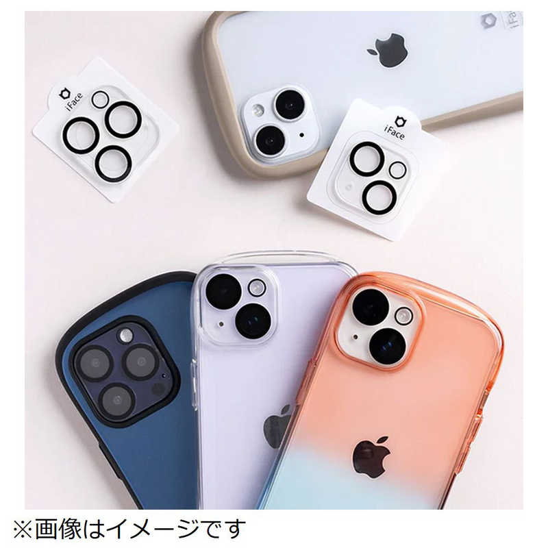 HAMEE　［iPhone 14/14 Plus専用］iFace 強化ガラス カメラレンズプロテクター ク...