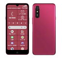 FCNT SIMフリースマートフォン らくらくスマートフォン Lite MR01 6.1インチ メモリ/ストレージ:4GB/64GB マゼンタ PB3S0002...