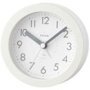 MAG MAG電子音目覚まし時計 ルント ホワイト T-640WH-Z