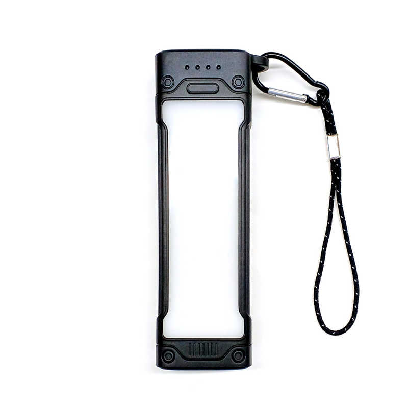 エアージェイ　LEDライト搭載20000mAhモバイルバッテリー　MB-LG20000 BK