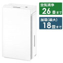 パナソニック Panasonic 空間除菌脱臭機 ziaino ジアイーノ ペットエディション 空気清浄:26畳まで 加湿(最大):18畳まで 次亜塩素酸 マテ...