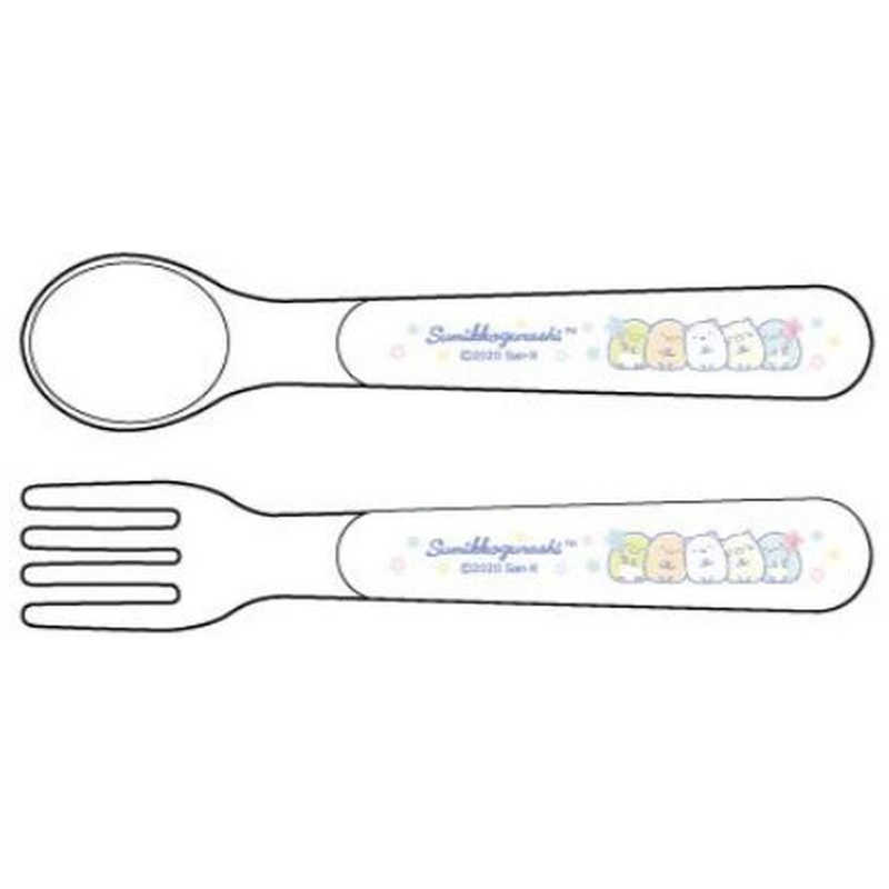 オーエスケー すみっコぐらし スプーン・フォークセット SF-27 ［食洗器対応］ SF27