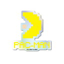 ゼネラルステッカー ホログラムステッカー PAC-MAN パックマン ドット パックマン ドット PAC011