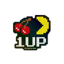 ゼネラルステッカー ホログラムステッカー PAC-MAN 1UP ドット 1UP ドット PAC016(2)