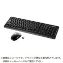 BUFFALO バッファロー 無線2.4GHz フルキーボード 静音マウスセット ブラック BSKBW120SBK(2)