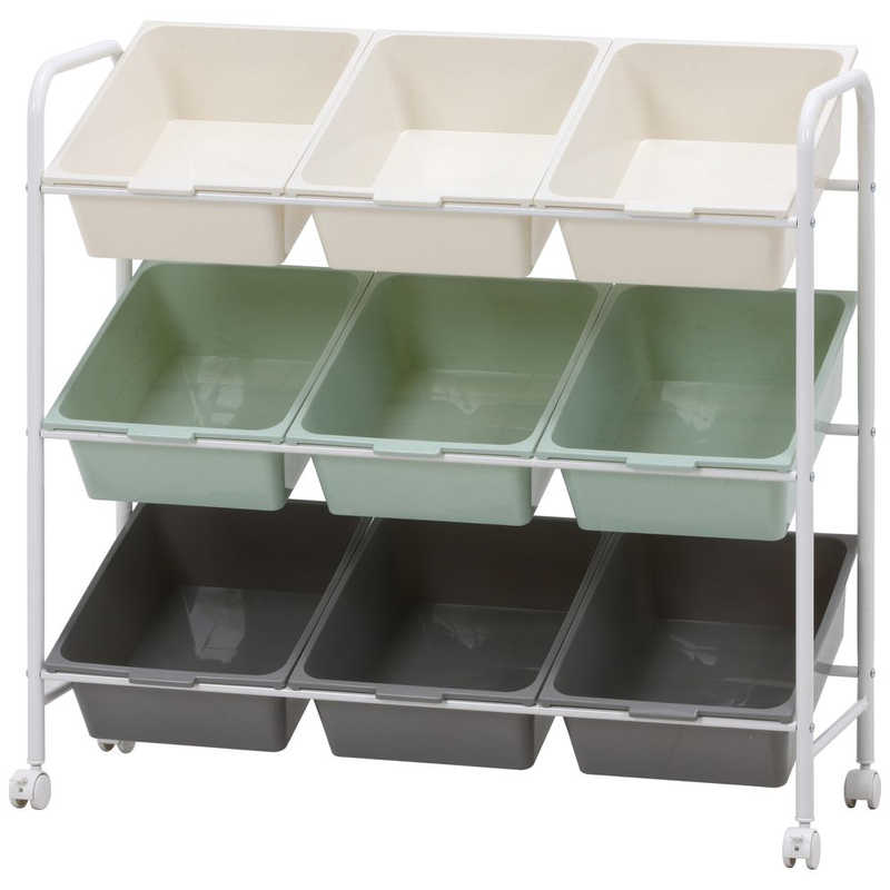 不二貿易　キッズラック color 9マス　38293