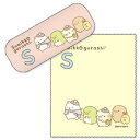 名古屋眼鏡 メガネケース すみっコぐらし イニシャル S MSG-129S