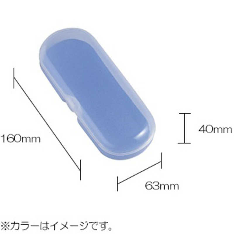 コジマ楽天市場店の名古屋眼鏡　メガネケース プラスチックハード [ML] ブラック　2016ー05｜アングル3