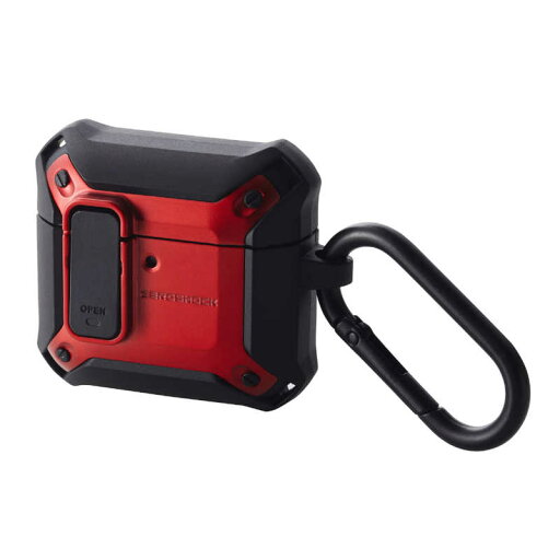 エレコム ELECOM AirPods 4 ケース 用 耐衝撃 カバー ZEROSHOCK Lock レッド AVA-AP06ZEROLRD エレコム ELECOM AirPods 4 ケース 用 耐衝撃 カバー ZEROSHOCK Lock レッド AVA-AP06ZEROLRD