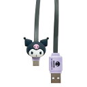 グルマンディーズ マスコットケーブル USB Type-C サンリオキャラクターズ クロミ SANG-486KU(2)