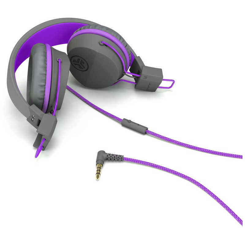 JLAB　子ども用ヘッドホン JBuddies Studio Wired Purple　HJKSTUDIORGRYPRPL6