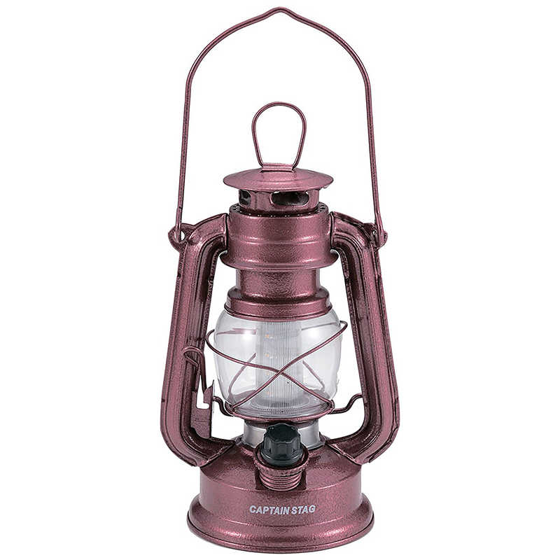 キャプテンスタッグ　アウトドア用品アンティーク 暖色LEDランタン (外径120×高さ220mm/ハンマートン ..
