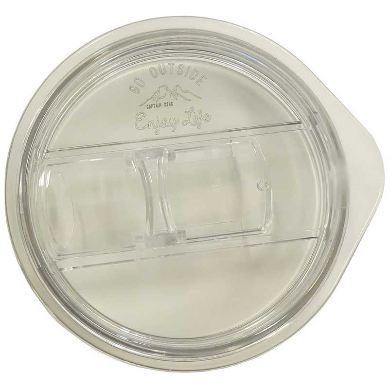 キャプテンスタッグ　アウトドア用品モンテ ダブルステンレスマグカップ用フラップ (クリア)　UE-4911