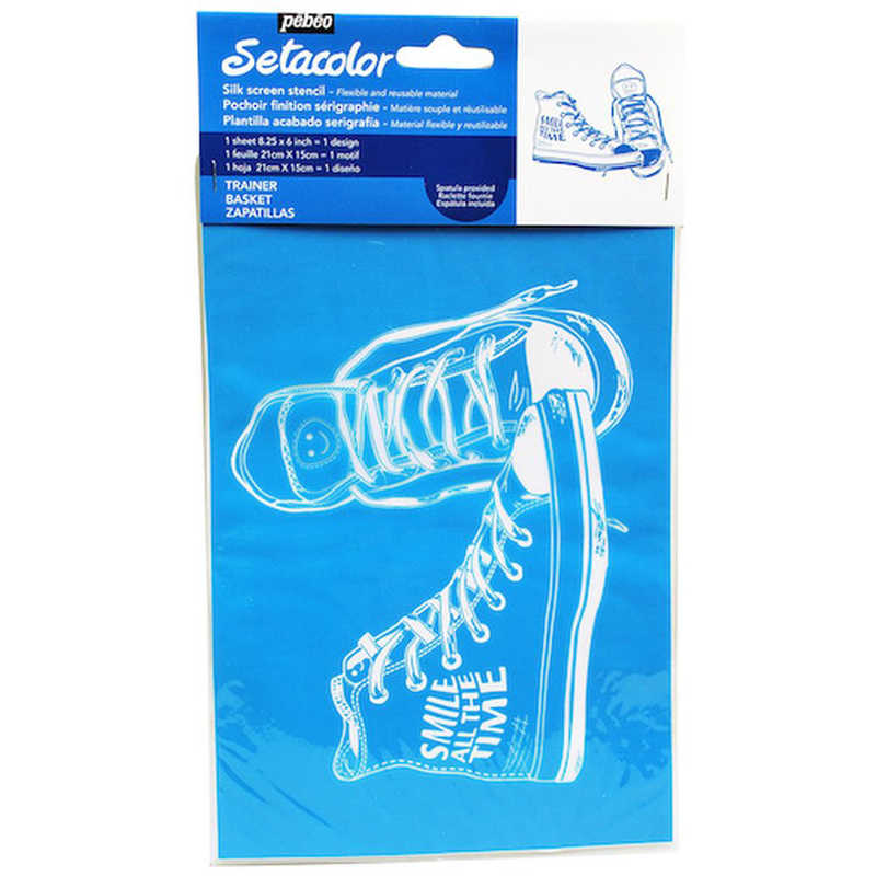 ペベオジャポン　シルクスクリーンステンシル型 A5 シューズ　329606