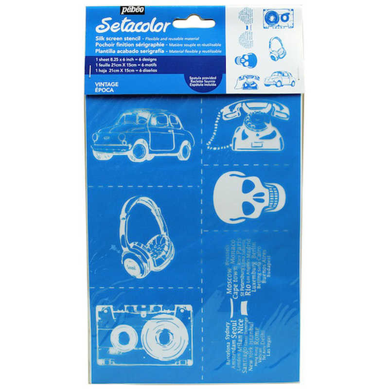 ペベオジャポン　シルクスクリーンステンシル型 A5 ビンテージ　329608