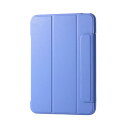 エレコム ELECOM iPad 第10世代用 ケース ソフトレザー 手帳型 スリープ対応 マグネット フラップ 2アングル スタンド機能 ブルー TB-A24RWVFCBU