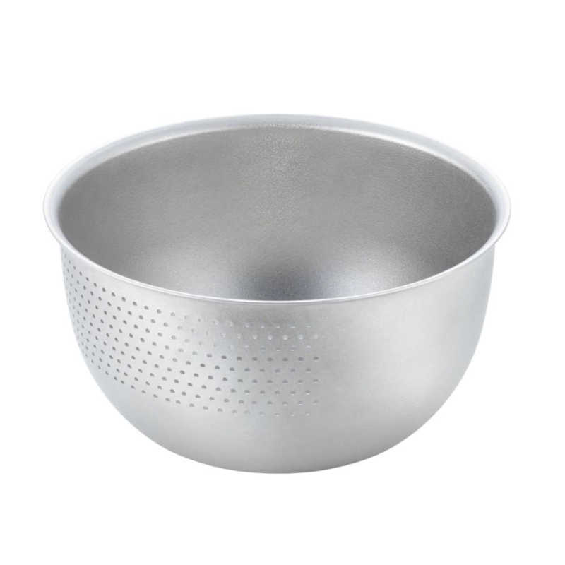 ヨシカワ　洗米ボウル 21cm ステンレス 生活のかたち　SJ3646