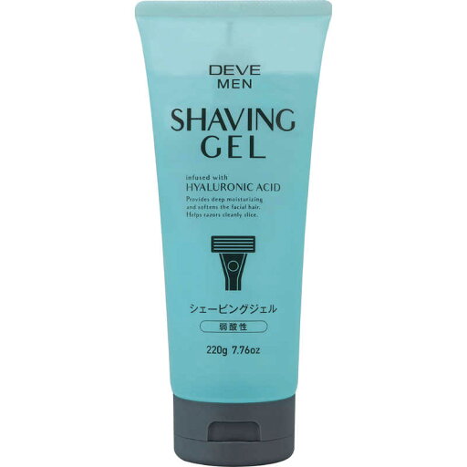 熊野油脂 DEVE MEN(ディブメン)シェービングジェル 220g 熊野油脂 DEVE MEN(ディブメン)シェービングジェル 220g