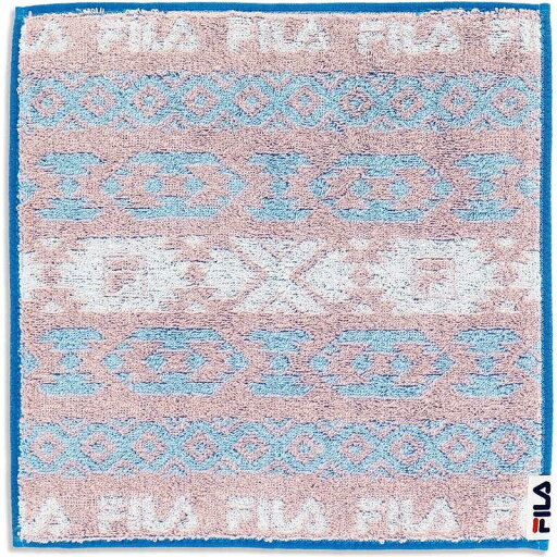 タオル美術館 FILA(フィラ)ノルディック タオルハンカチ(約25×25cm) ピンク タオル美術館 FILA(フィラ)ノルディック タオルハンカチ(約25×25cm) ピンク