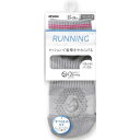 アツギ クリアビューティ アクティブ(RUNNING)すべり止め付き スニーカー丈 スポーツソックス 23-25cm グレー