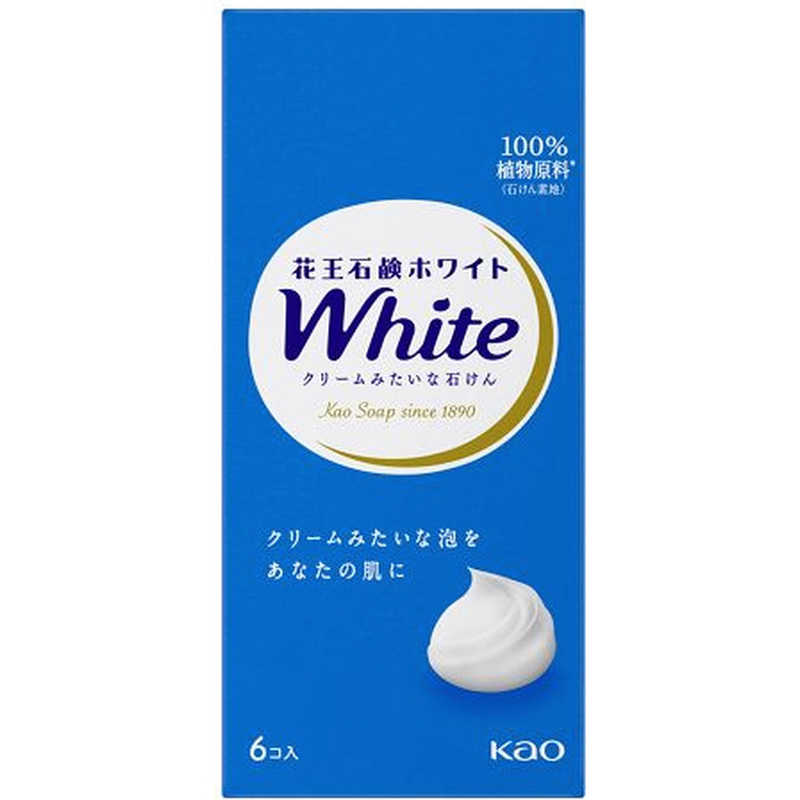 Soaps, Body Washes - 花王　花王 石鹸 ホワイト 普通サイズ 6個箱