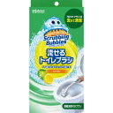 ジョンソン スクラビングバブル流せるトイレブラシ シトラス本体+替えブラシ4個