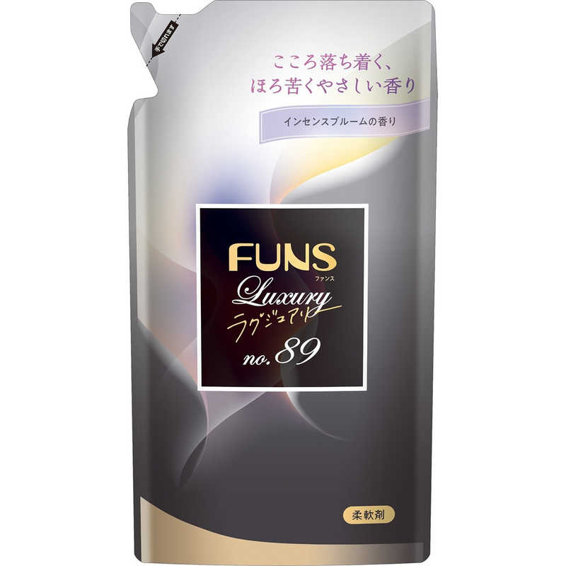第一石鹸　FUNS Luxury(ファンスラグジュアリー)柔軟剤No.89 つめかえ用 480ml