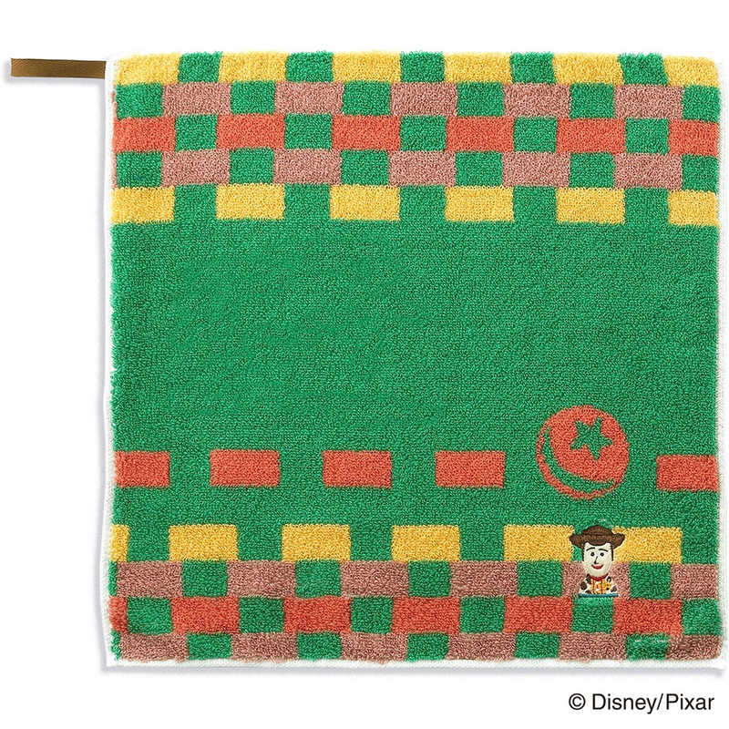 タオル美術館　IRODORU ループ付きウォッシュタオル グリーン KIDEA