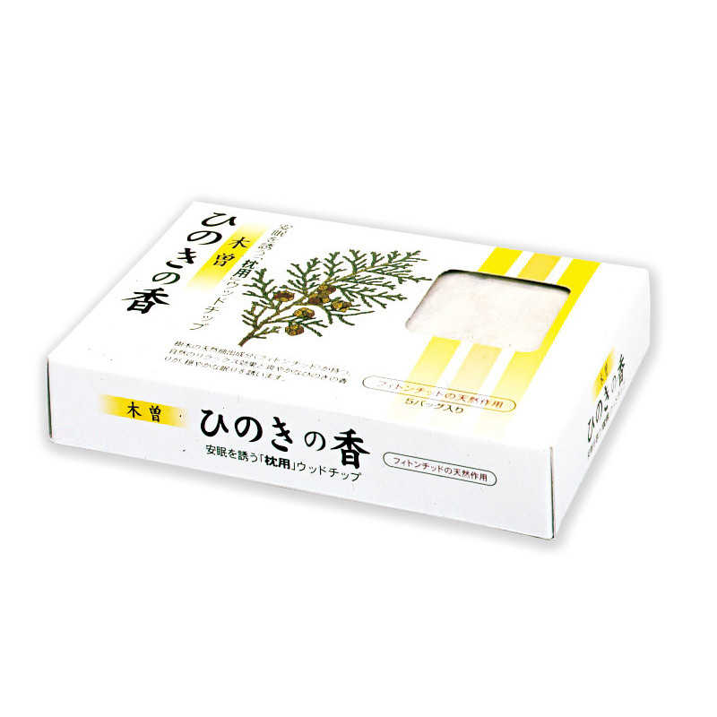 タジマヤ 枕用ウッドチップひのきの香り 5バッグ入