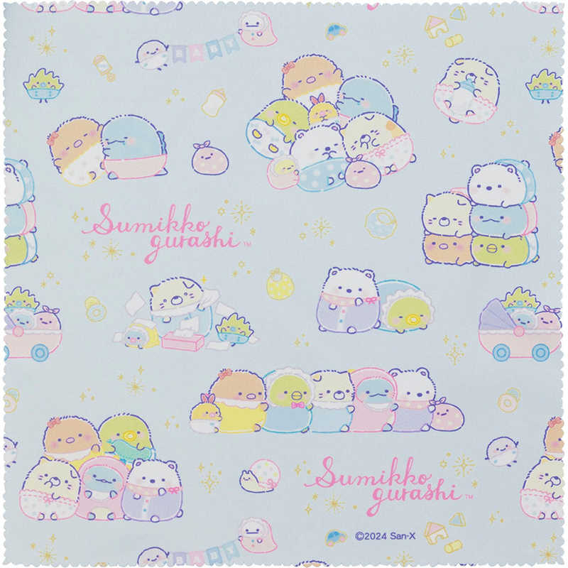 パール　すみっコぐらし 18942 すみっコベビー5　メガネクロス