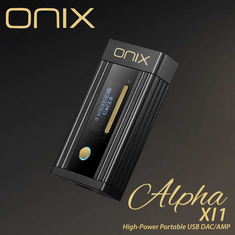 ONIX���ݡ����֥�DAC/AMP �إåɥۥ󥢥�� Alpha XI1 [ �ϥ��쥾�б� / DAC��ǽ�б� ]��ALPHAXI1