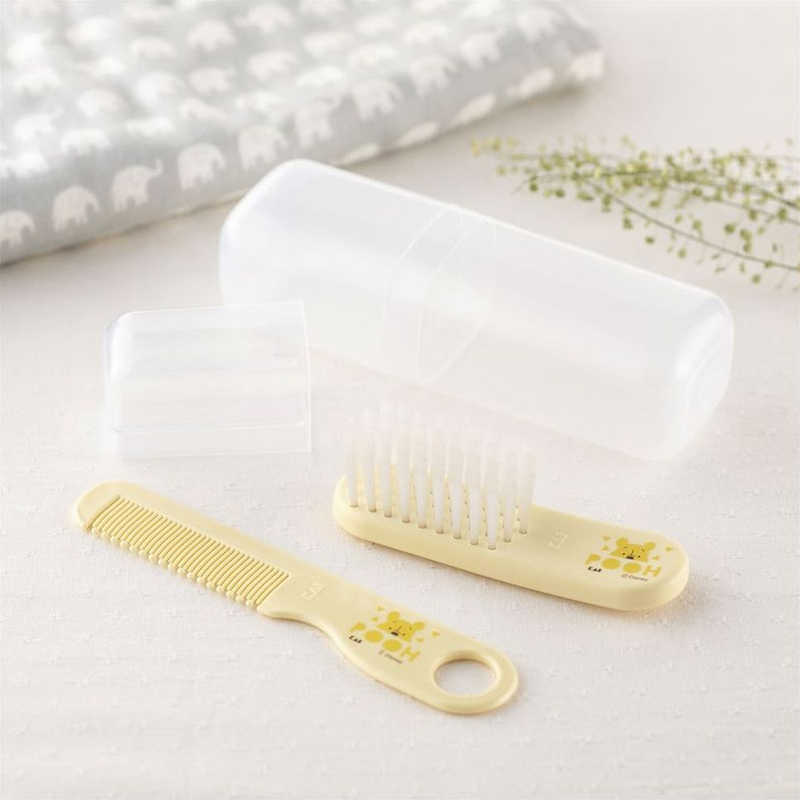 貝印　ベビー用ヘアセット(くまのプーさん)