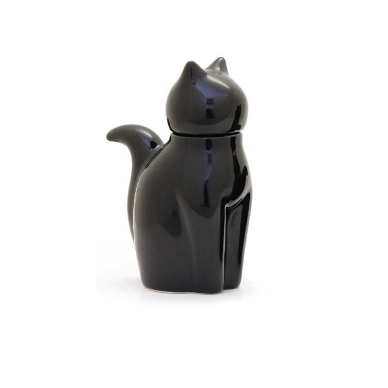 アルタ　ネコ醤油差し Lサイズ ブラック　AR0604342