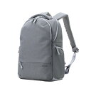 エレコム ELECOM リュック バックパック 17L 撥水加工 14インチノートPC A4サイズ 収納可 リュックサック off toco グレー BMOFB...