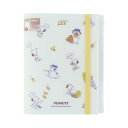 サンスター文具 (限定)ゴムバンド付クリアファイル5P+F HT スナック S2173182
