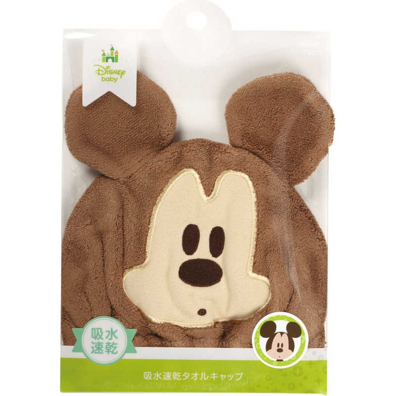 スケーター　吸水速乾タオルキャップ ミッキーマウス