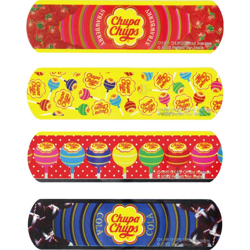 ジェイズプランニング　キャラクター絆創膏 12枚入(4デザイン×3枚) チュッパチャプス