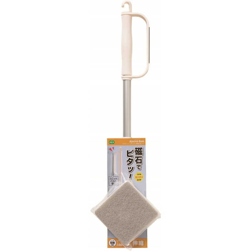 オーエ マグネット R伸縮スポンジ ホワイト 63801