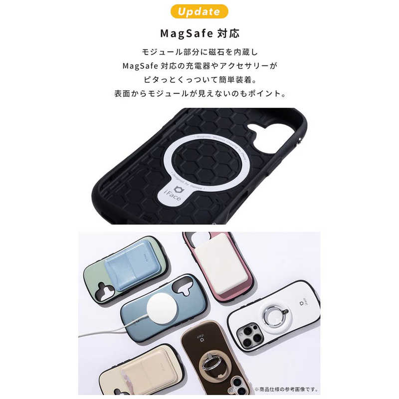 HAMEE　iPhone 16(6.1インチ) iFace First Class Metallic MagSynqケース iFace ピ...
