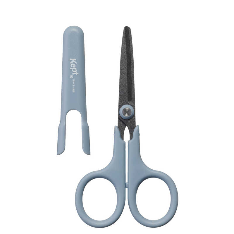 レイメイ フッ素コートハサミ ブルーグレー Kept KP4A