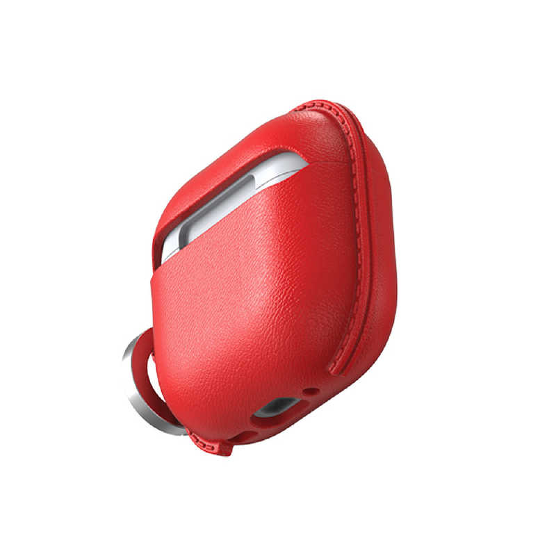 ROA　AirPods 4 POPS ソフトケース araree レッド　AR27407AP4