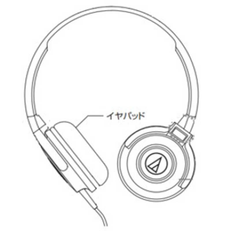 オーディオテクニカ　イヤパット　HP-S100WH