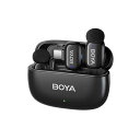 BOYA Wireless mic BOYA mini14 ボーヤミニ14 Type-C対応 無指向性 スマホ/タブレット用 ブラック BOYAMINI14