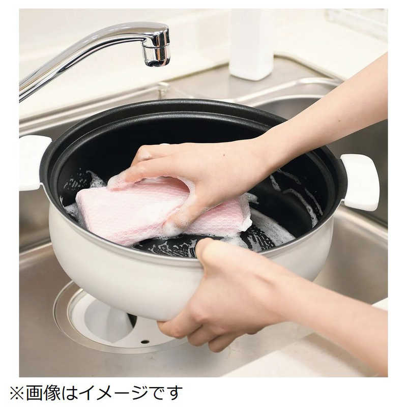 パール金属 軽量ふっ素加工IH対応土鍋風卓上鍋...の紹介画像3
