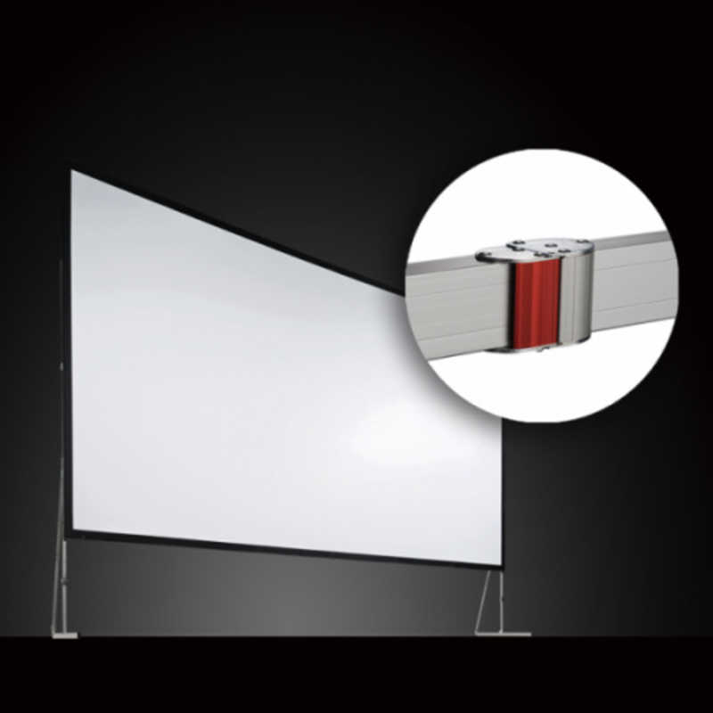 キクチ科学　可搬組み立て型スクリーン monoclip64 Stumpfl ［組み立て］　MBLCF-220HD