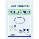 シモジマ HEIKO ポリ規格袋 ヘイコーポリ No.810 紐なし 006628000