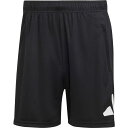 アディダス adidas メンズ トレイン エッセンシャルズ ロゴ トレーニングショーツ ブラック/ホワイト J2XL7 UP191 【返品交換不可】 UP191_25SS(4)