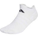 アディダス adidas ユニセックス テニス ローカットクッションソックス 1足 ホワイト/ブラック S EVZ95 【返品交換不可】