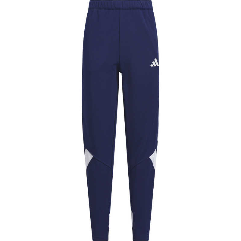 アディダス adidas ジュニア エッセンシャルズ カラーブロック ウォームアップパンツ キッズ ダークブルー/ホワイト J130 KCE58 【返品交換不可】 KCE58_25SS
