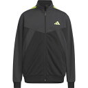 アディダス adidas ジュニア エッセンシャルズ カラーブロック WUジャケット キッズ カーボン/ブラック/ソーラースライム J140 KCE61 【返品交換不可】